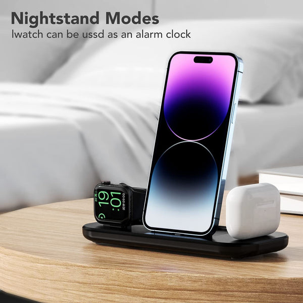 Wireless Charger Stand 3in1