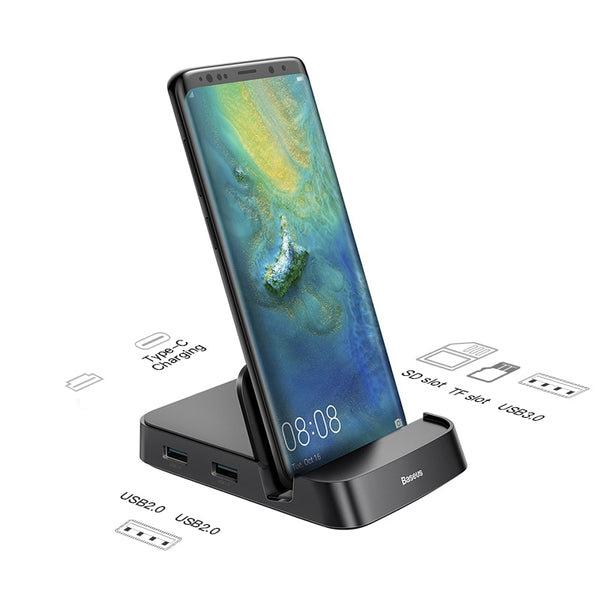 Docking Station Typ C für Samsung S20 S10 Dex Pad Station